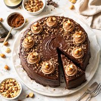 Frangelico Chocolate Cake