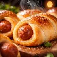 Frankfurters in a Loaf