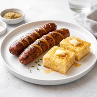 Franks and Cornbread