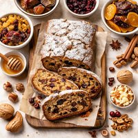 Frchtebrot Mit Backobst Fruit Bread W Mixed Dried Fruit