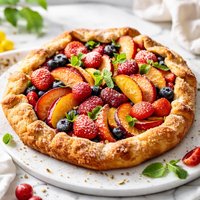 Freeform Fruit Tart