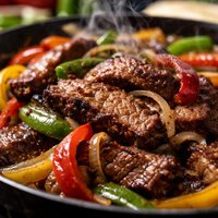 Freeze Ahead Steak Fajitas