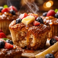 Freezer French Toasted Muffins