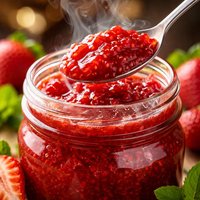 Freezer Strawberry Jam Sugar Free