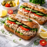 Freezer Tuna Sandwiches