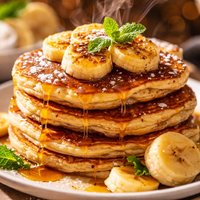 French Banana Pancakes