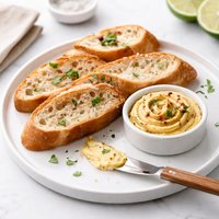 French Bread with Chipotle Lime Butter