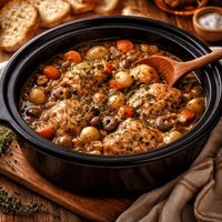French Country Chicken Stew Crock Pot