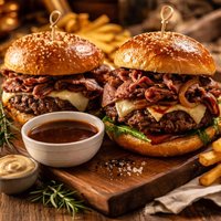 French Dip Burgers