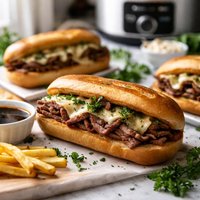 French Dip Sandwiches for Crock Pot