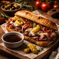 French Dip with Italian Attitude