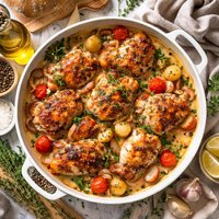 French Farmhouse Garlic Chicken