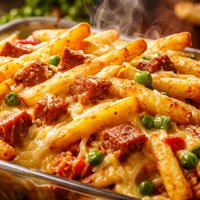 French Fry Spam Casserole