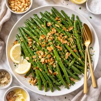 French Green Beans Almondine