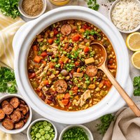 French Market Crock Pot Soup