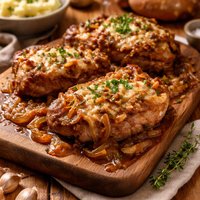 French Onion Chops