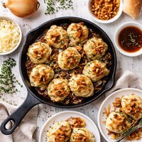 French Onion Soup Dumplings