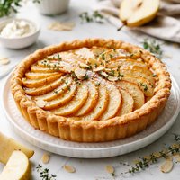 French Pear Pie