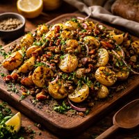 French Style Grilled Potato Salad Ala Bobby Flay