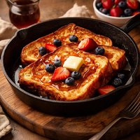 French Toast in a Pan