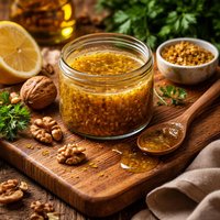 French Walnut Oil Vinaigrette