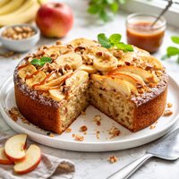 Fresh Apple Banana Cake