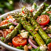 Fresh Balsamic Asparagus Salad