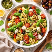 Fresh Basil Tortellini Salad