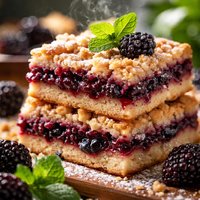 Fresh Blackberry Bars