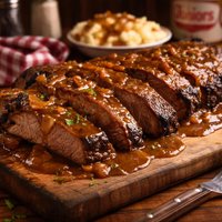 Fresh Brisket of Beef with Delicious Gravy Juniors in Brooklyn