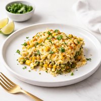 Fresh Corn Green Chile Casserole