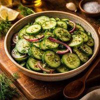 Fresh Cucumber Salad