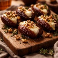 Fresh Dates with Brie