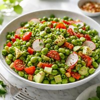 Fresh Edamame Vegetable Salad
