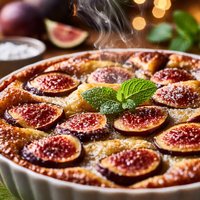 Fresh Fig Clafouti