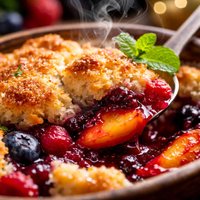 Fresh Fruit Cobbler
