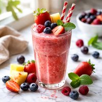 Fresh Fruit Frappe