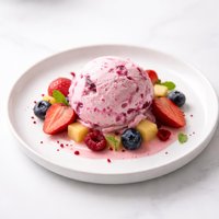 Fresh Fruit Ice Cream