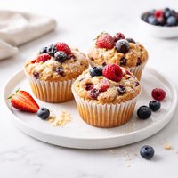 Fresh Fruit Muffins