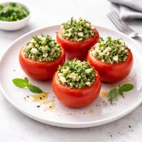 Fresh Herb Stuffed Tomatoes