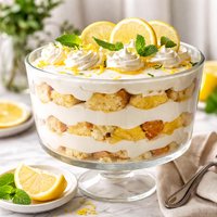 Fresh Lemon and Cream Cheese Trifle