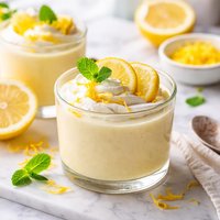 Fresh Lemon Mousse