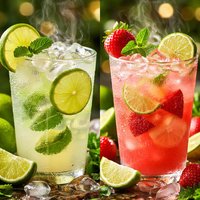 Fresh Limeade and Tropical Pink Limeade