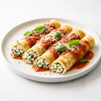 Fresh Made Manicotti or Cannelloni Crepes Shells