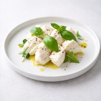 Fresh Mozzarella with Basil
