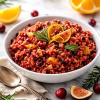 Fresh Orange Cranberry Fig Relish