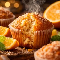 Fresh Orange Muffins