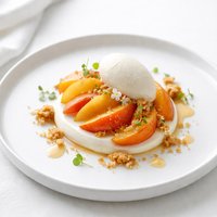 Fresh Peach Dessert