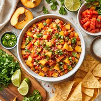 Fresh Peach Salsa