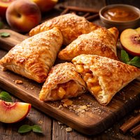 Fresh Peach Turnovers